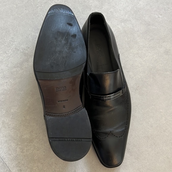 Hugo Boss men’s leather shoes, size 8 - Picture 3 of 7
